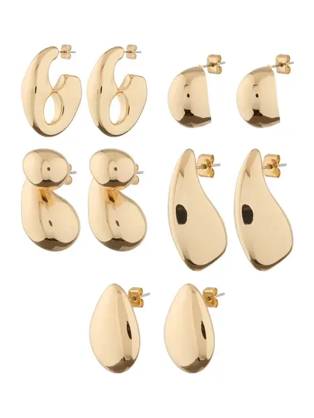 studioselect Náušnice  zlatá