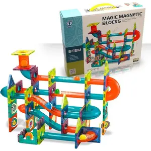 HM Studio Guličková dráha magnetická stavebnica 96 ks