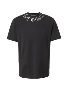 Just Cavalli Tričko  béžová / čierna
