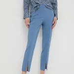 Kalhoty Sisley dámské, přiléhavé, high waist