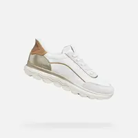 Bílé dámské tenisky Geox Spherica Plus