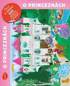 Čti a nalepuj – O PRINCEZNÁCH, kniha se samolepkami