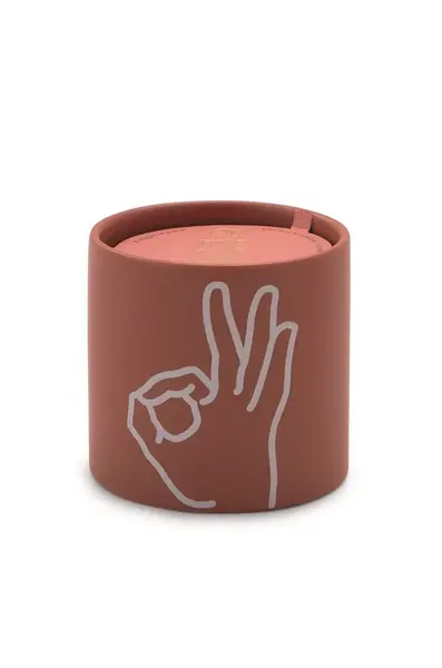 Vonná sójová svíčka Paddywax Rosewater and Santal 163 g