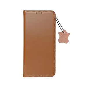 Smart Pro Book kožené pouzdro pro Xiaomi Redmi Note 15 Pro Plus 5G hnědá