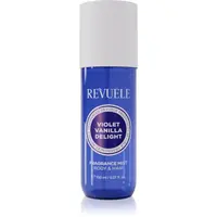 Revuele Violet Vanilla Delight Fragrance Mist parfémovaná mlha na tělo a vlasy pro ženy 150 ml
