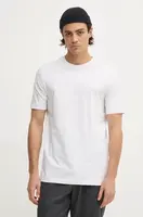 Bavlněné tričko BOSS Thompson 01 šedá barva, 50468347