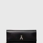 Kožené psaníčko Patrizia Pepe černá barva, CB5460 L011