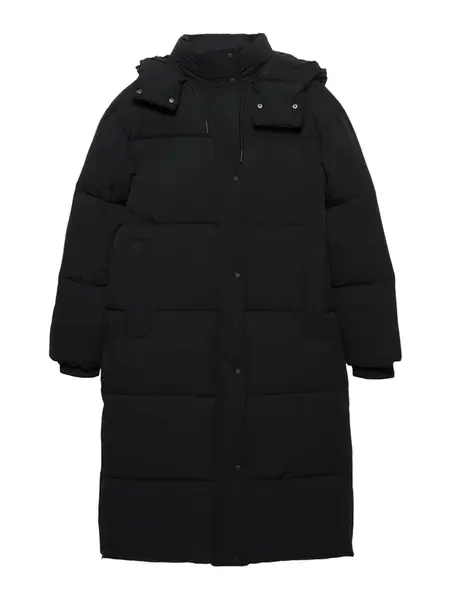 Pull&Bear Zimný kabát  čierna