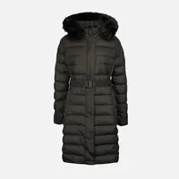 Black Women's Down Jacket Geox Catria - Women's