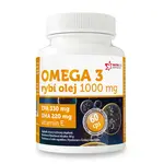 Nutricius Omega 3 Rybí olej 1000 mg EPA 330 mg / DHA 220 mg 60 kapsúl