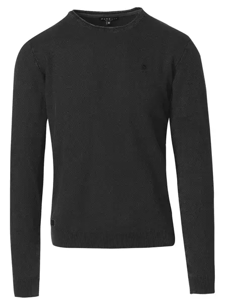 KOROSHI Sveter  čierna melírovaná