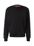 ALPHA INDUSTRIES Mikina  čierna / biela