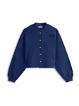 TOMMY HILFIGER Tepláková bunda  námornícka modrá