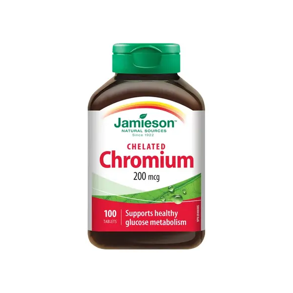 Jamieson Chrom 200 Mcg V Chelátové Formě Tbl.100