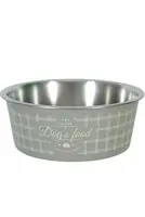 Miska nerez pes Food Dog 1,2l hnědá Zolux