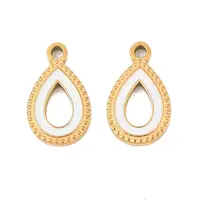 304 Stainless Steel Enamel Pendants