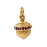 Brass Micro Pave Cubic Zirconia Pendants