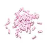 2-Hole Baking Paint Glass Seed Beads