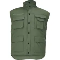 CERVA TRITON Pánska vesta, khaki, veľkosť XXL