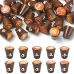 40Pcs Resin Coffee Model Ornaments