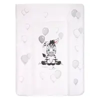 NEW BABY ZEBRA Přebalovací měkká podložka, bílá, velikost