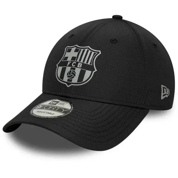 New Era FC BARCELONA REFLECTIVE 9FORTY Kšiltovka, černá, velikost UNI