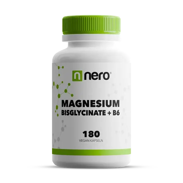 Magnesium Bisglycinate + B6 180 kapsúl