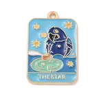 Tarot Alloy Enamel Pendants