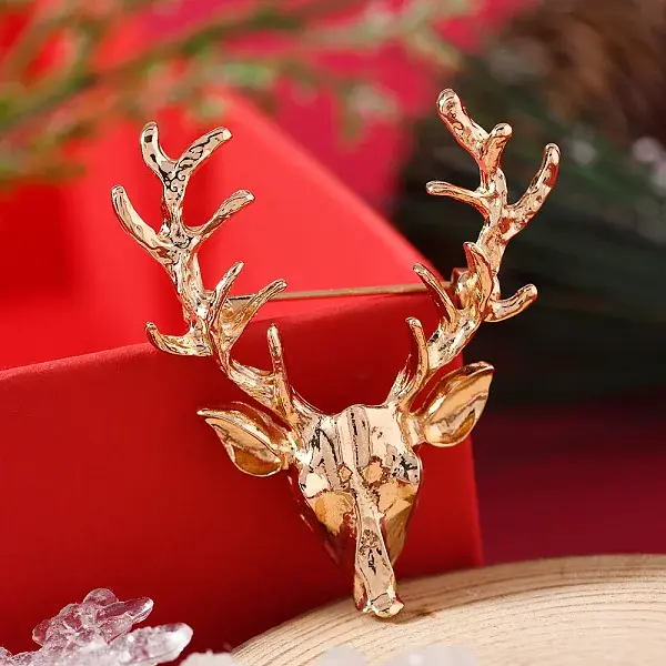 Christmas Theme Alloy Brooch Pin