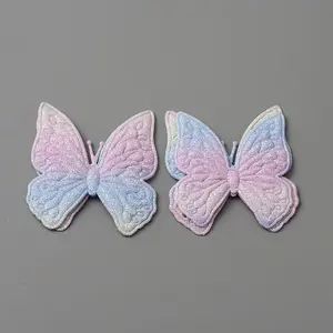 Butterfly Shape Cloth Sew on Patches Applique