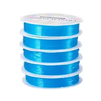 5 Rolls Round Elastic Crystal Thread