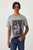 Bavlněné tričko Medicine pánské, šedá barva, s potiskem