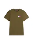 Tommy Jeans Tričko 'ESSENTIAL'  modrá / kaki / červená / biela