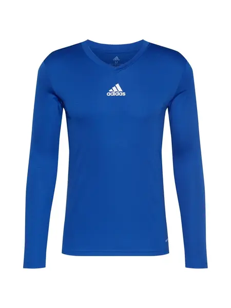 ADIDAS PERFORMANCE Funkčné tričko 'Team Base'  modrá / biela