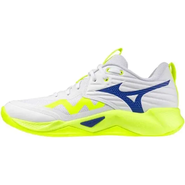 Mizuno WAVE MOMENTUM PRO Pánska volejbalová obuv, biela, veľkosť 44.5