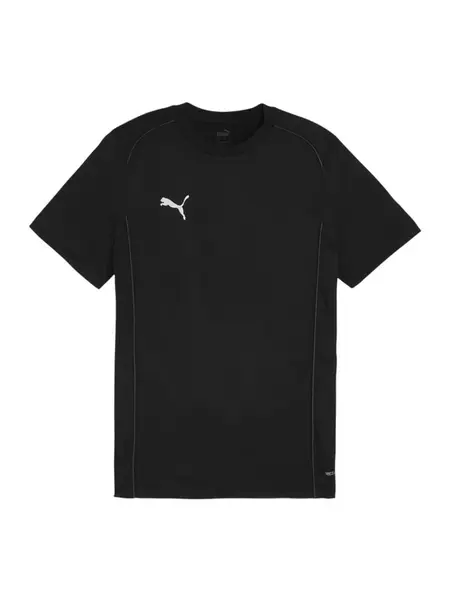 PUMA Funkčné tričko 'TeamFinal'  čierna / biela