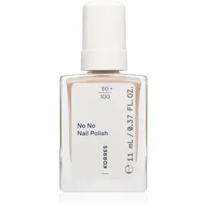 Korres No No Nail Polish pečující lak na nehty odstín 34 Sand 11 ml
