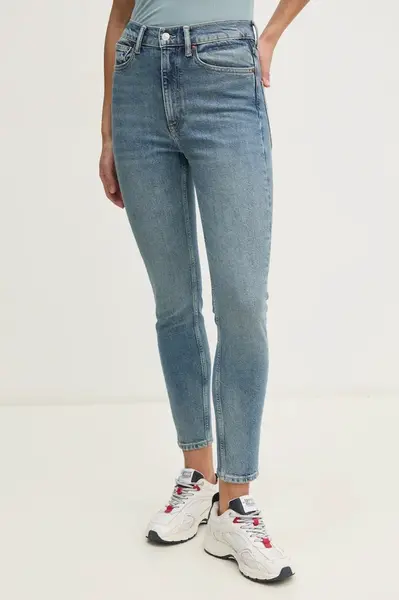 Džíny Polo Ralph Lauren dámské, modrá barva, 211969391