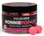 Mikbaits plovoucí boilie ronnie švestka moruše 150 ml - 16 mm