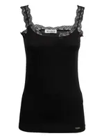 Influencer Top  čierna