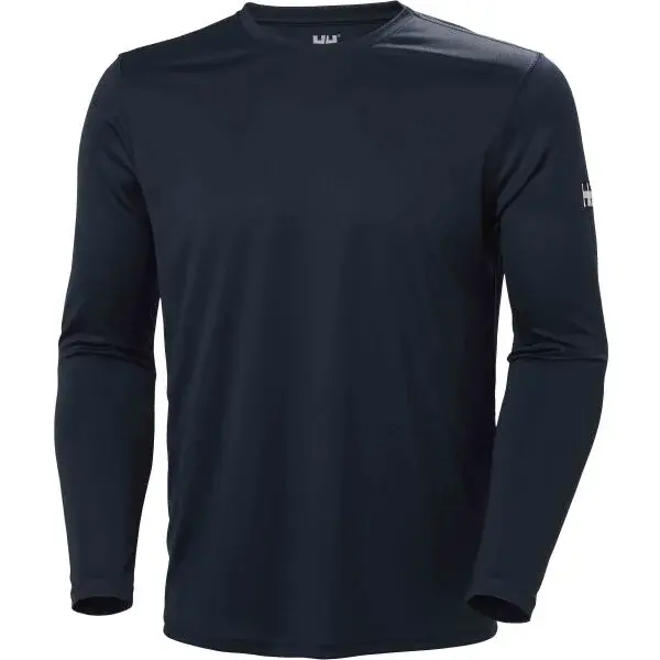 Helly Hansen HH TECH CREW LS 2.0 Pánské funkční tričko, tmavě modrá, velikost
