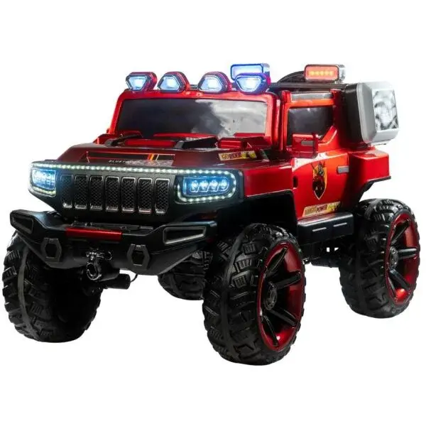 BLUETOUCH OFF-ROAD "KLUCI A RYTÍŘI" Dětský elektrický off-road, červená, velikost