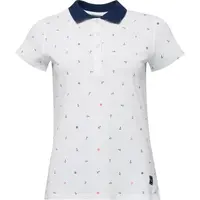 Willard WABISA Dámske tričko s golierom, biela, veľkosť XXL