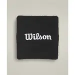 Wilson U TERRY LOGO WRISTBANDS Potítko, čierna, veľkosť UNI