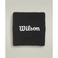Wilson U TERRY LOGO WRISTBANDS Potítko, čierna, veľkosť UNI