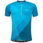 Klimatex JARIX Pánsky cyklistický dres s krátkym rukávom, modrá, veľkosť XXXL