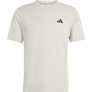 adidas WORKOUT BASE TEE Pánske športové tričko, béžová, veľkosť XXL