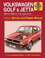 VW Golf & Jetta Mk 1 Petrol 1.1 & 1.3 (74 - 84) Haynes Repair Manual - Haynes Publishing