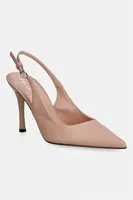 Kožené lodičky Pollini