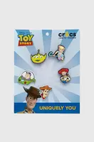 Připínačky pro dětské boty Crocs x Toy Story 5-pack